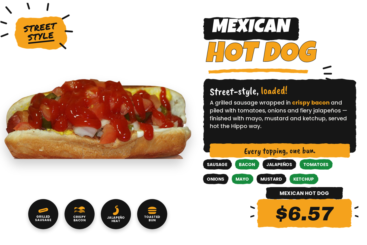 Mexican Hot Dog