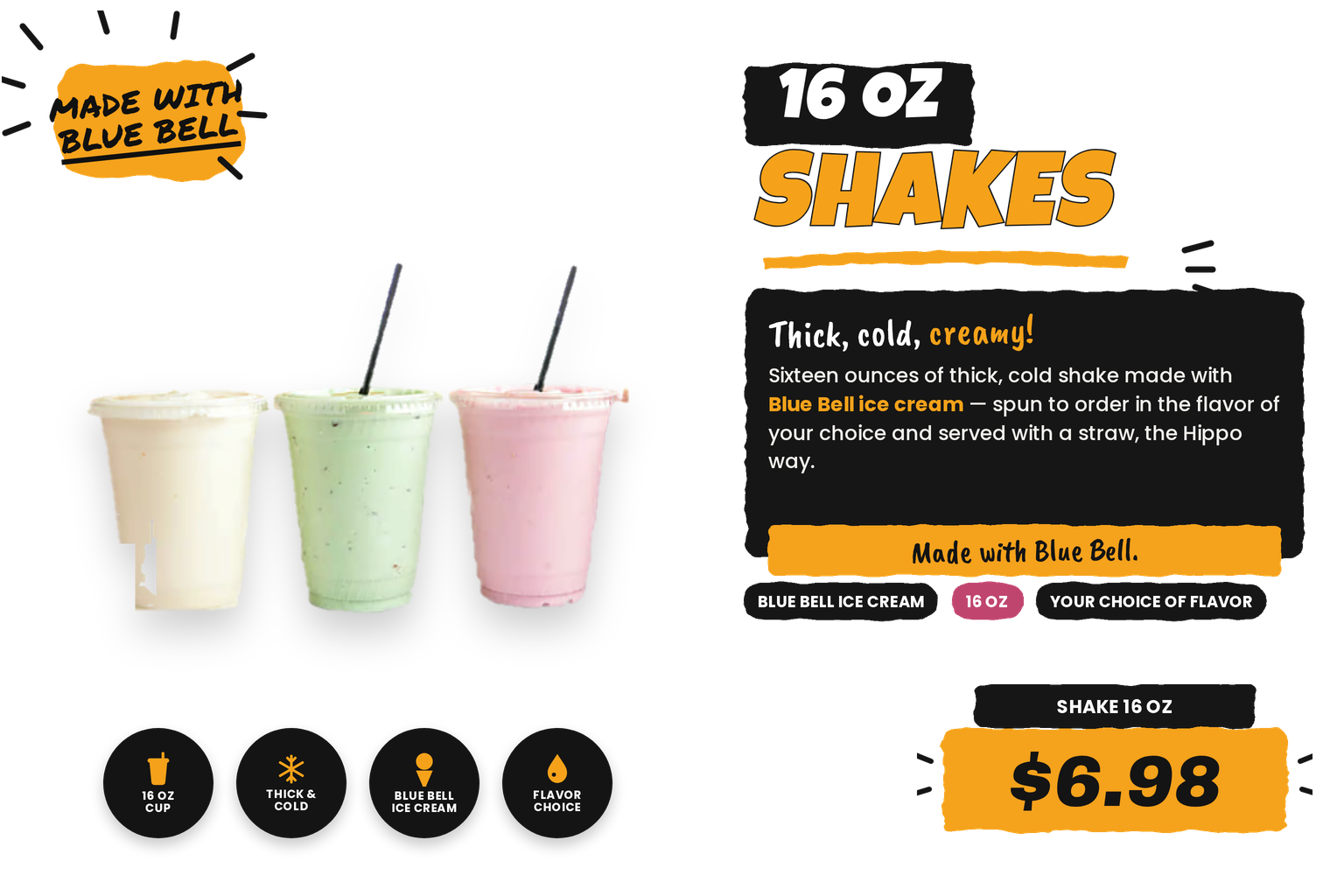 Shakes 16oz