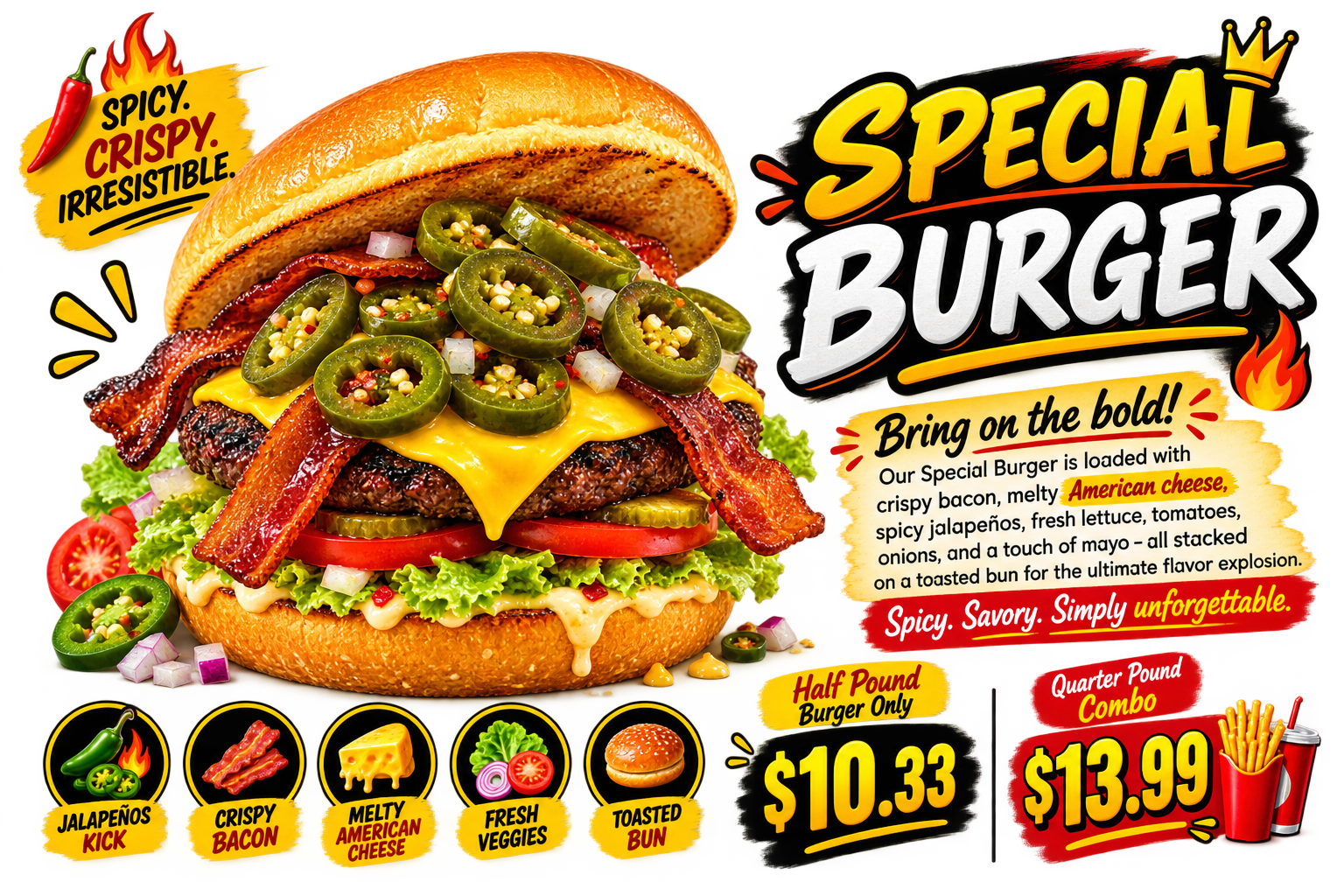 Hippo Burgers signature combos